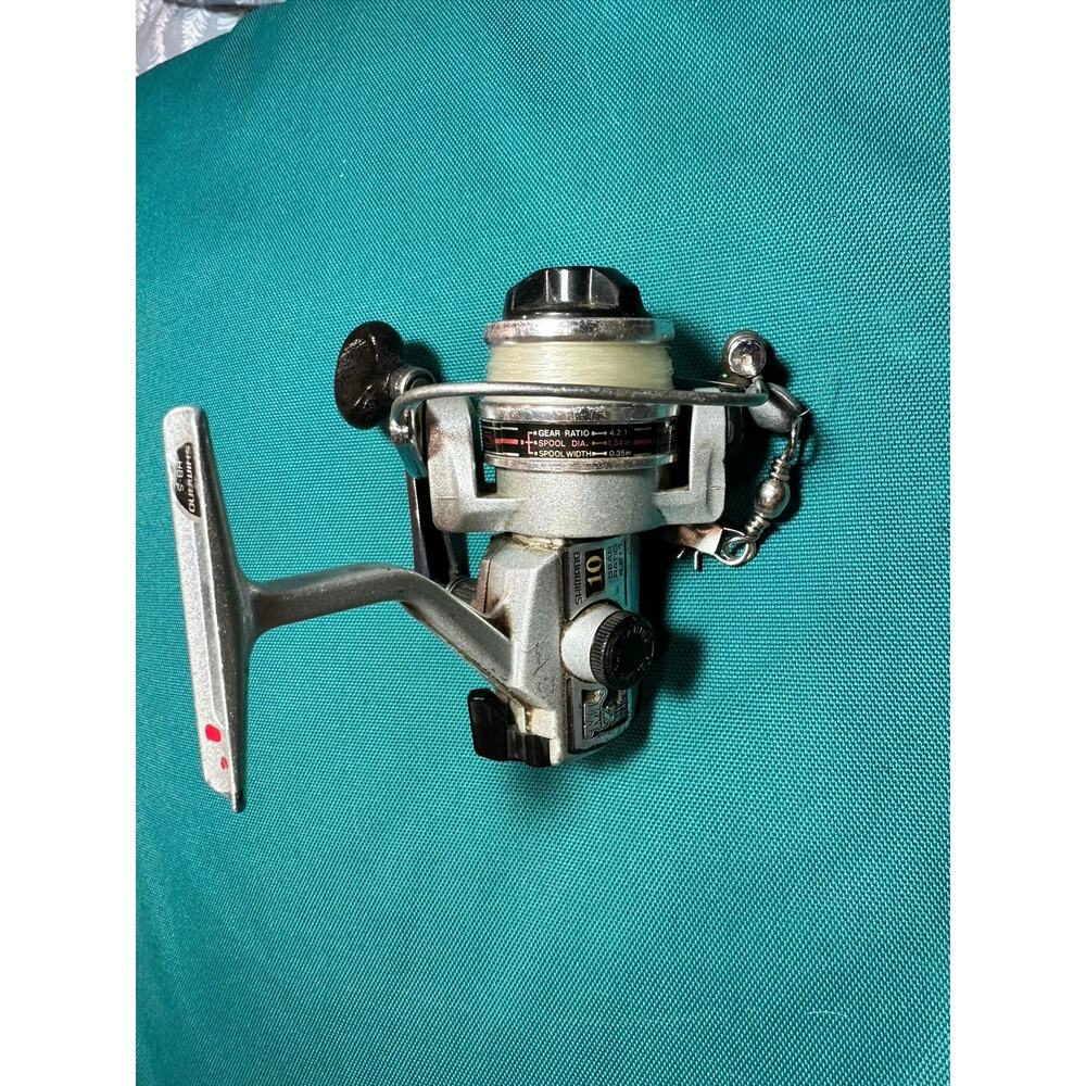 Vintage Shimano MLZ-10 Ultralight Spinning Reel Japan 4.2:1 Disc Drag